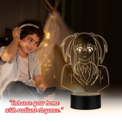 Anime Girl Design Night Lamp